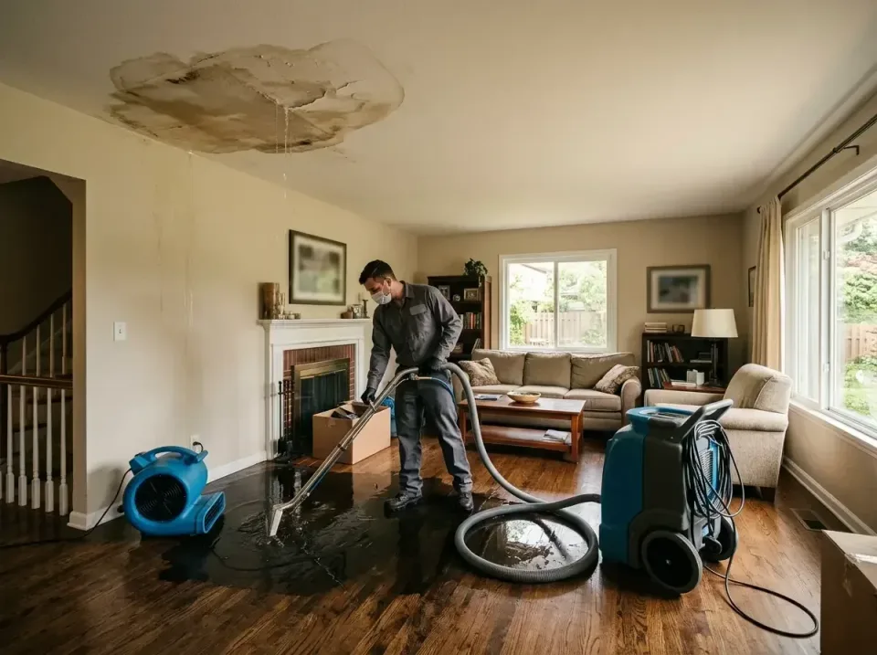 attic-pipe-burst-ceiling-drip-008 — frequently asked questions, Water Damage Restoration & Carpet Care in Bakersfield, CA